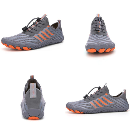 Grounded Footwear for Women Barefoot Shoes, Hike Barefoot Shoes Womens Footwear, 2025 New Comfortable Non-Slip Barefoot Vitality Shoes, Men'S Women'S Water Shoes Wide Toe Box