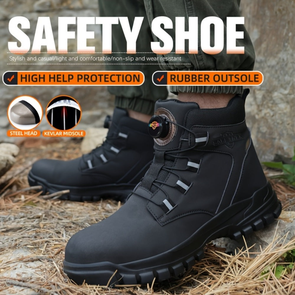 Unisex Work & Safety Shoes - Steel Toe Protection & Puncture Resistant 373093