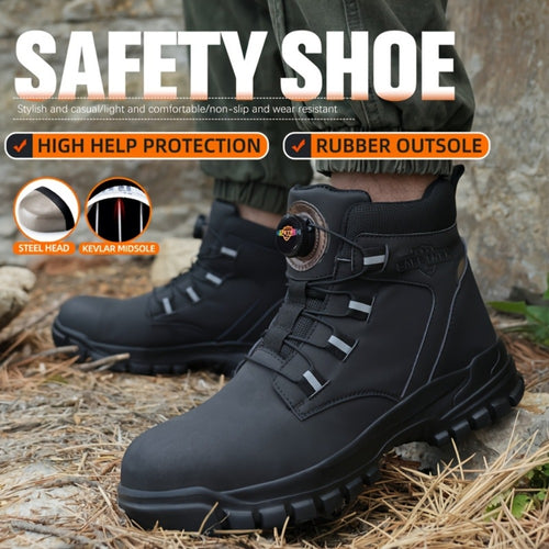 Unisex Work & Safety Shoes - Steel Toe Protection & Puncture Resistant 373093