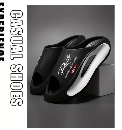 Men's Slides - Thick Sole & Open-Toe Comfort 473317