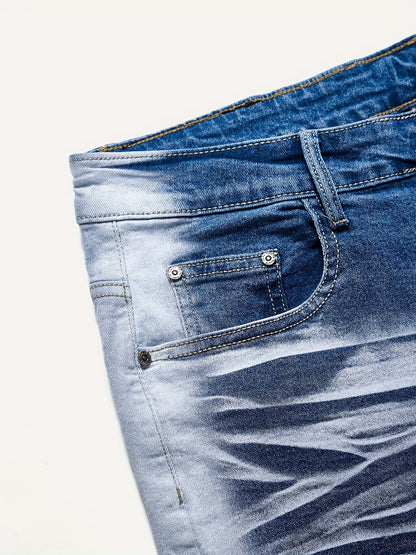 2-Pair Men's Slim Jeans, Stretch Comfort Fit, Vintage And Washed Denim Styles, Must-Have