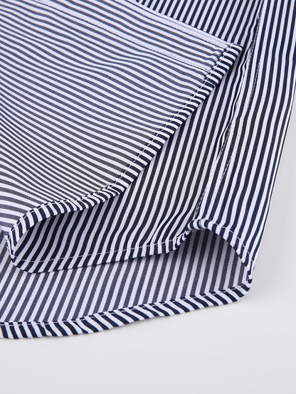 2026 French Cuff Dress Shirt 1pc For Men With FREE Random Cufflinks Set - Luxury Formal Wedding Shirt, Business Office Elegant Attire