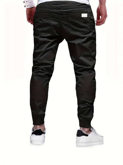 Men's Jogger Pants - Drawstring Waist With Pockets Weekend Style