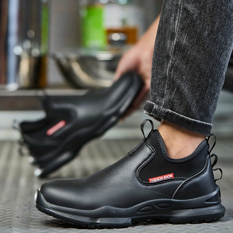 Men'S Low-Top Flat Shoes, Slip-Resistant Rubber Sole, Round Toe, Casual Fashion Lightweight Sports Shoes
