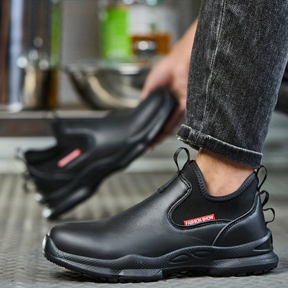 Men'S Low-Top Flat Shoes, Slip-Resistant Rubber Sole, Round Toe, Casual Fashion Lightweight Sports Shoes