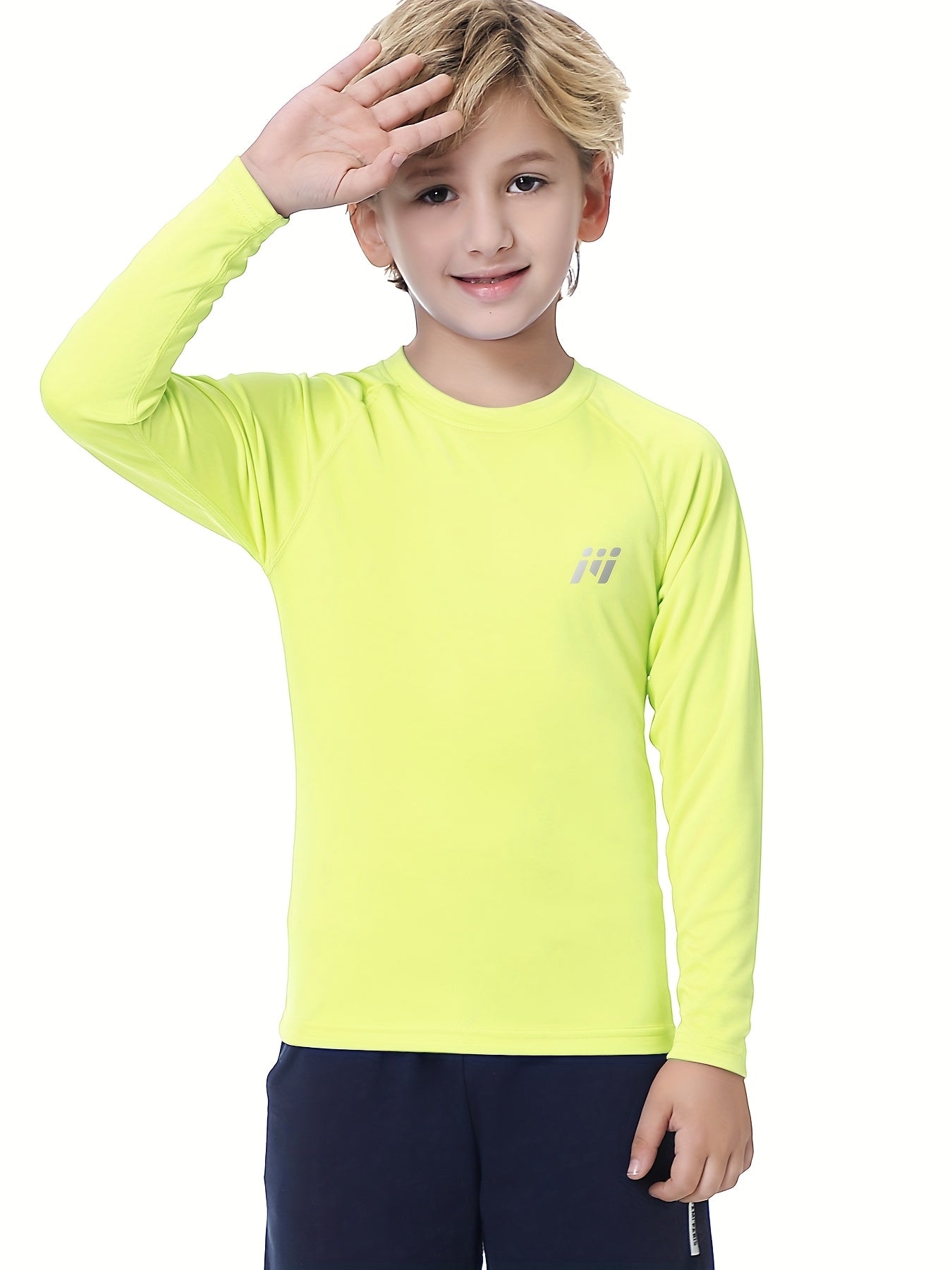 2pcs/Set Boys And Teenagers Round Neck Suit Quick Dry Fishing Running Swimming Polyester Clothes Two-Piece Basic Style Boys Clothes for Summer Outdoor Activities, for Outdoor