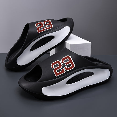 Men's Summer Sandals with 23-Number Design, Open-Toe Sports Slippers for Indoor and Outdoor Use All Seasons