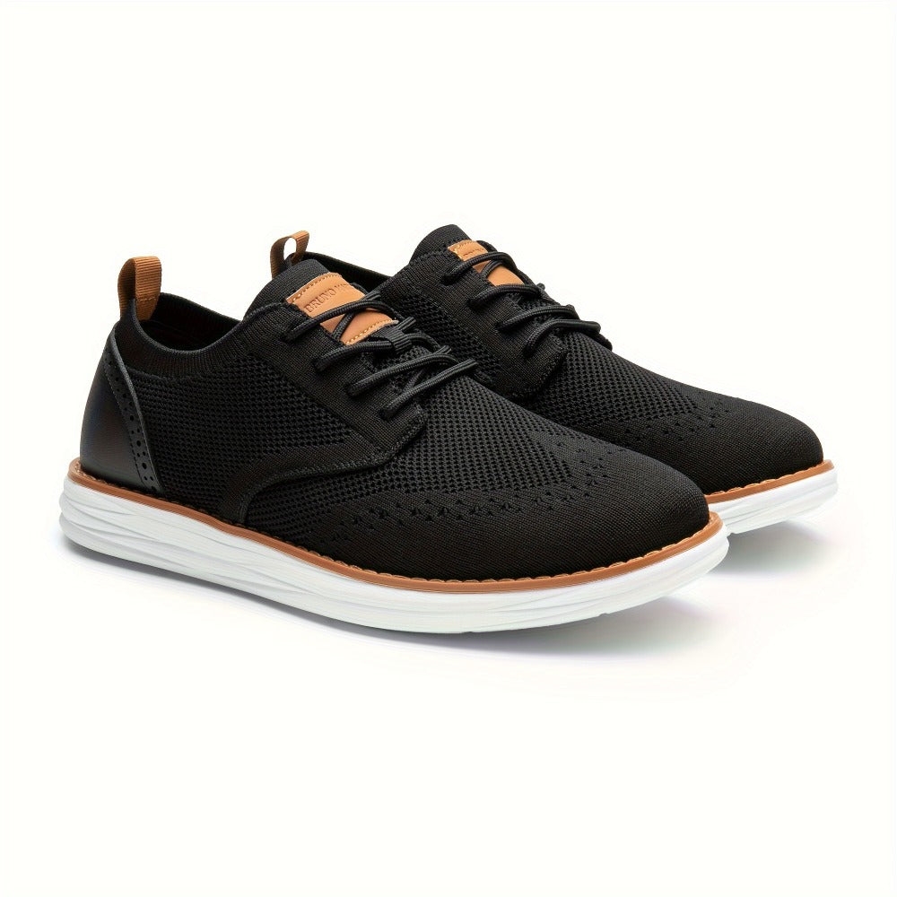 Men's Dress Shoes & Oxfords - Breathable Mesh for Everyday Wear 31653 431653
