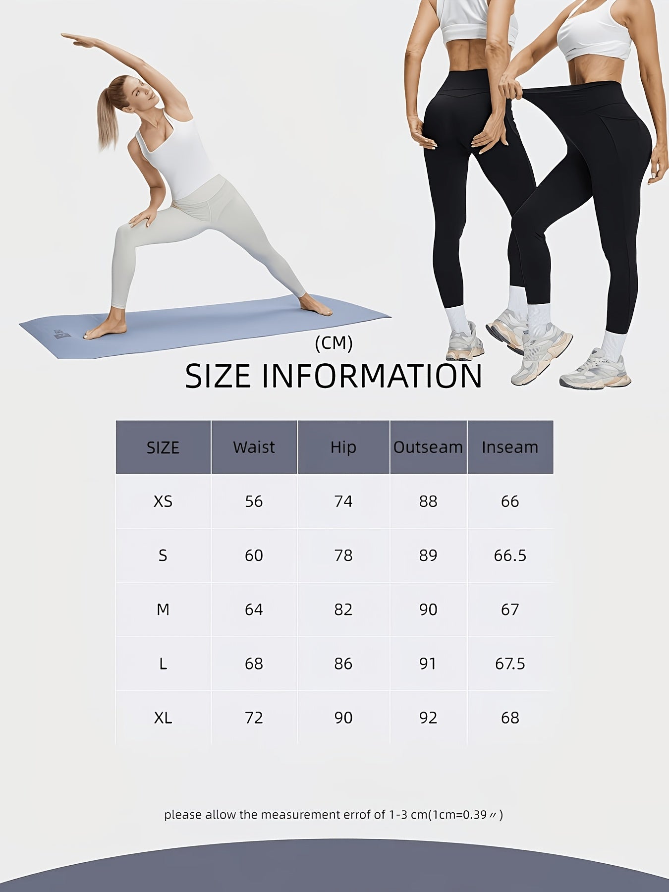 5pcs Women'S Hip-lifting& Tummy Control Leggings, Quick-drying, Breathable, Highly Elastic and Soft, Suitable for Gym, Yoga, Pilates, Beach Wear, Undergarments, Casual Pants, Yoga Pants and Safety Shorts