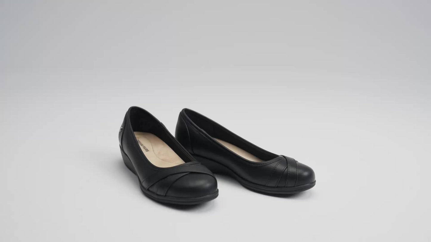 Womens Fashionable Flat Shoes, Rounded Toe with Flat Heel Shoes, Shoes for Women, Suitable for Dressing, Parties, Walking, Comfortable, Simple Design, Soft Insole