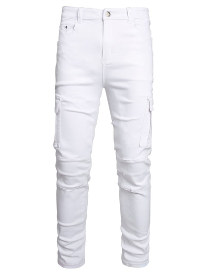 Men'S Slim Fit Jeans Stretch Ripped Skinny Jeans for Men, Fashion Straight Leg Comfort Flex Waist Casual Pants