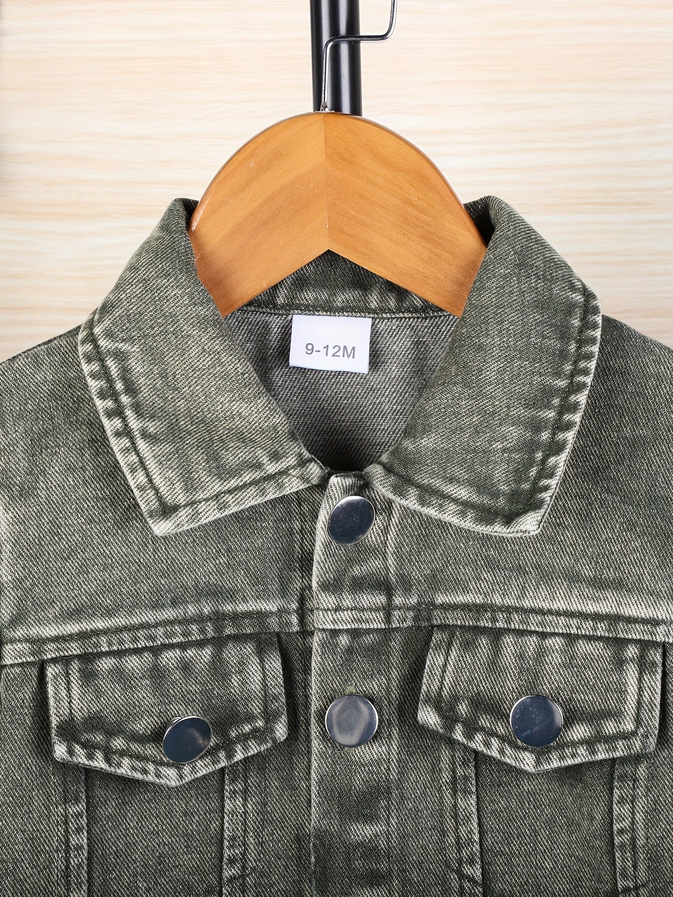 2pcs Boys' Western Cowboy Outfit Set - Distressed Denim Jacket, Jeans| Heavy-Duty Button-Up Front, Fall/Winter Casual Clothes, Casual Attire & Themed Events, Hand Washable Cowboy Set with Classic Western Style, Non-Stretch Fabric, Perfect for Outdoor
