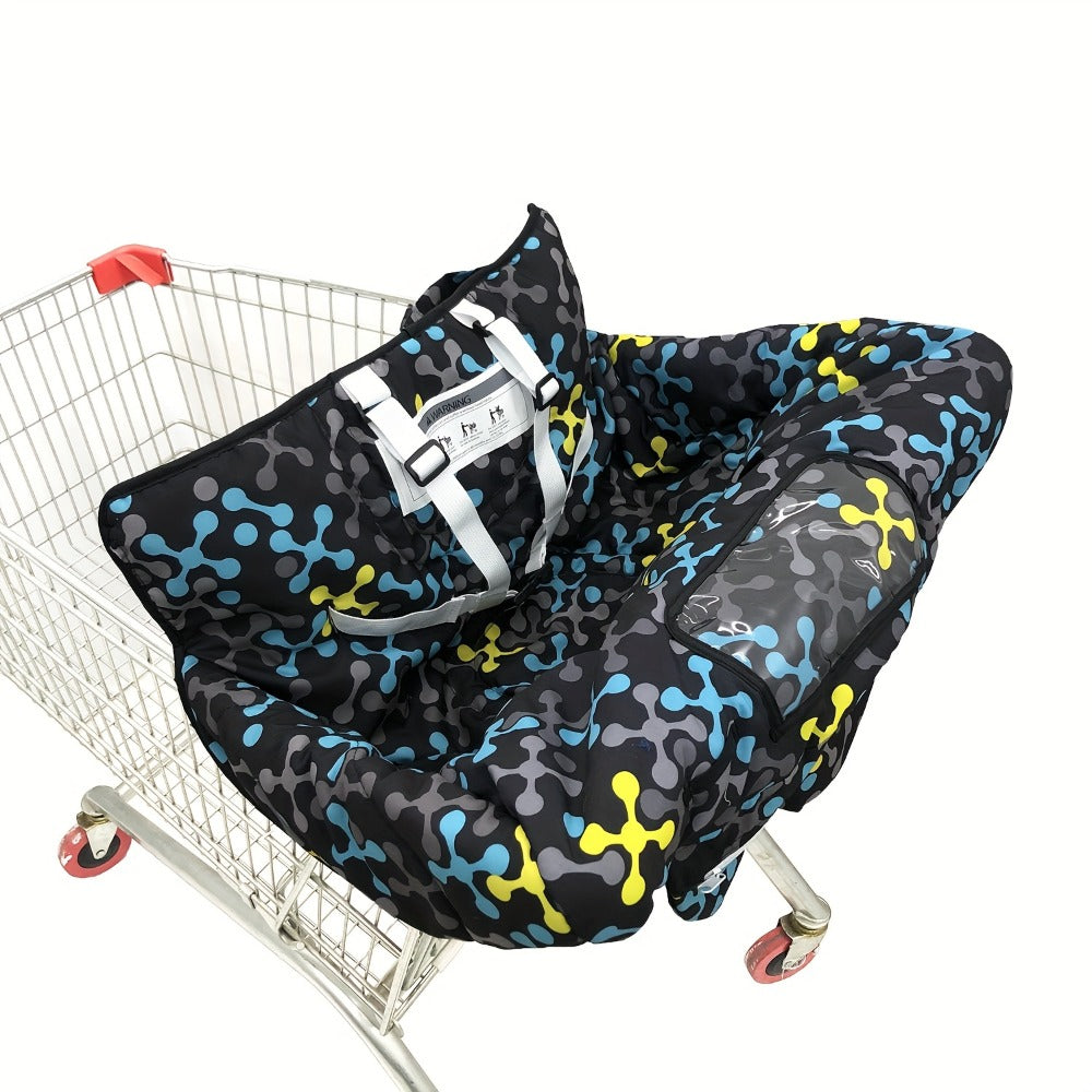 Baby Shopping Cart Cushion - High Chair Protective Pad