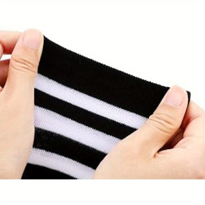 6 Pairs Over Knee Thigh Socks Knee-High Warm Stocking Women Boot Sock Leg Warmer High Socks for Daily Wear, Cosplay