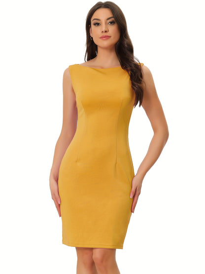 Women's Black Lace Sleeveless Dress - product view 27