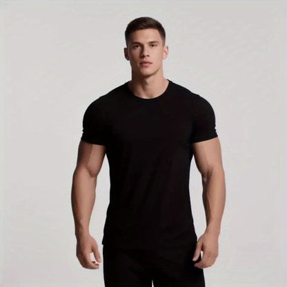 Men's Quick-Dry Short-Sleeve Casual Sport Shirt, Popular for Home Wear, Outings, and Holiday Parties. Also an Ideal Holiday Gift, Available in Plus Sizes