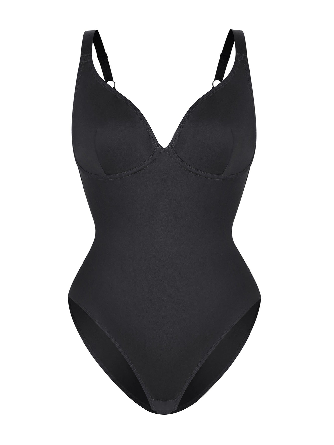 Shapewear Bodysuits for Women Tummy Control Body Suits Deep V Neck Corset Body Shaper Tops