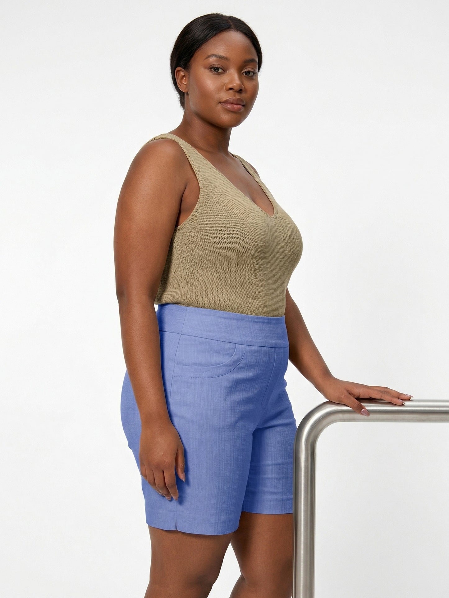 Plus Size - Plus Size - Women'S Plus Size High Waist Shorts