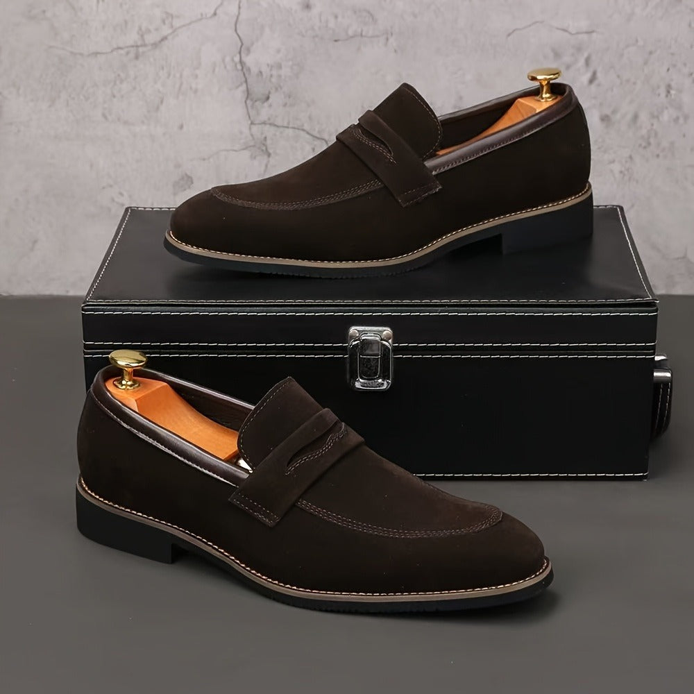 Men's Loafers & Flats - Business Casual & Textured Finish 095909