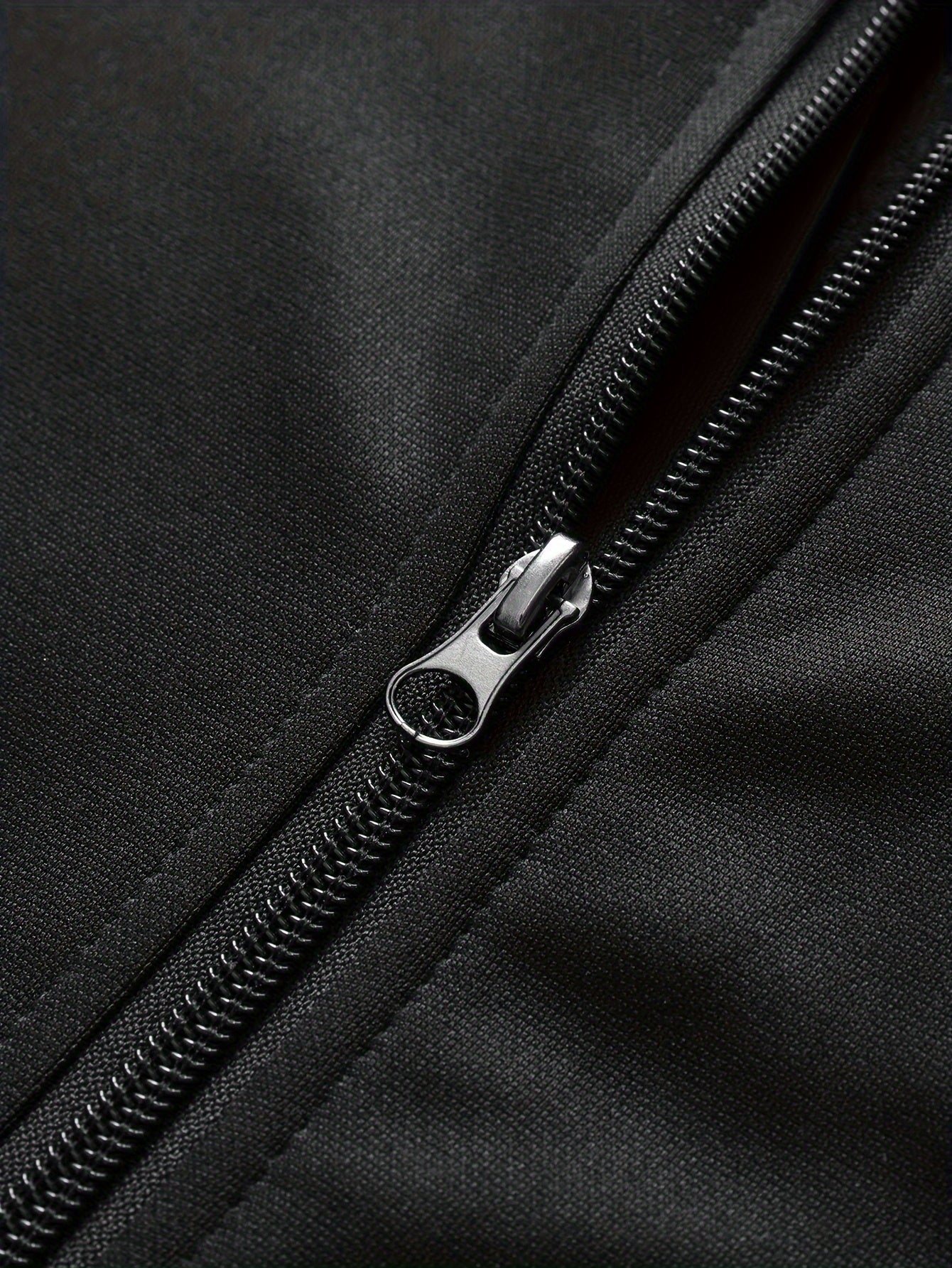 Spring And Autumn Style Men'S Zipper Open Cardigan Sports Suit