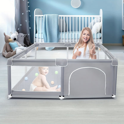 Baby Playpen - Breathable Soft Inch X50