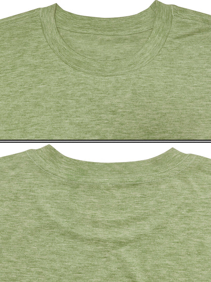 Ladies' Casual Summer T-Shirt - Women'S Knotted Hem Design with Graphic Print 'If I Shenan Once, I'll Shenanigan', Round Neck, Comfortable Fit for Everyday Wear and Sports, Fashion Street Style Tee