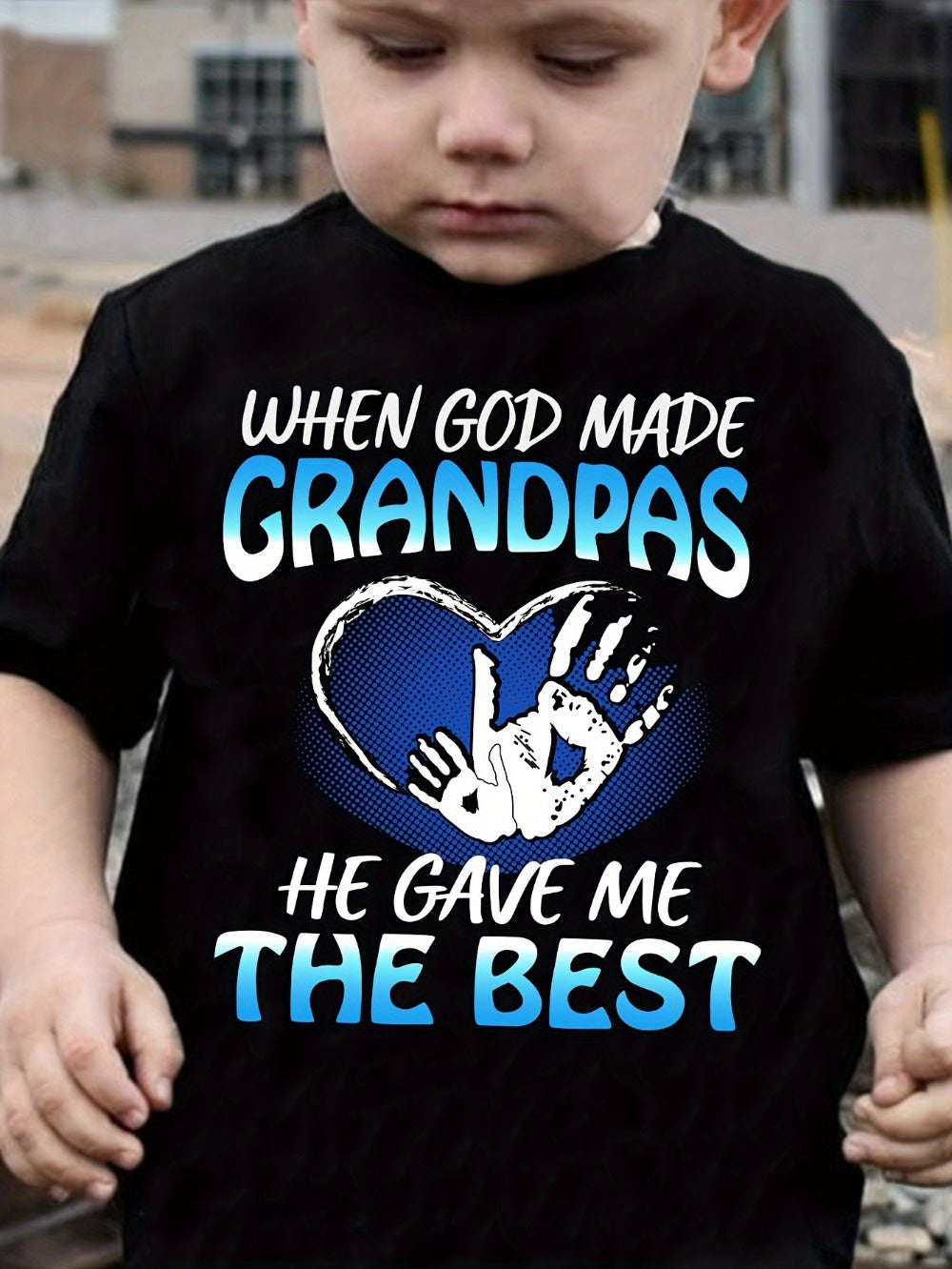 Boys' Best Grandpa T-Shirt - Family Quote