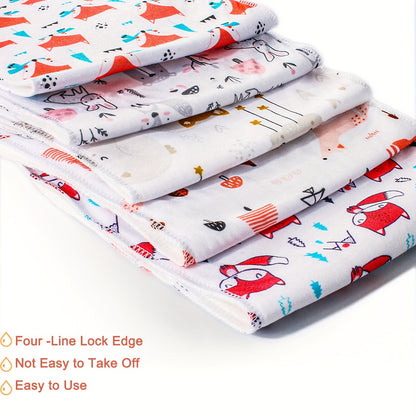 10-Pack Burp Cloths For Baby Boys And Girls - Baby Burp Cloth, Baby Washcloths, Burp Rags, Large Neutral Burp Clothes For Newborn