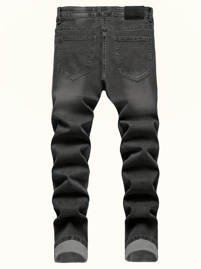 Men's 3-Pack Slim-Fit Stretch Jeans - Multi-Color Denim Value Set