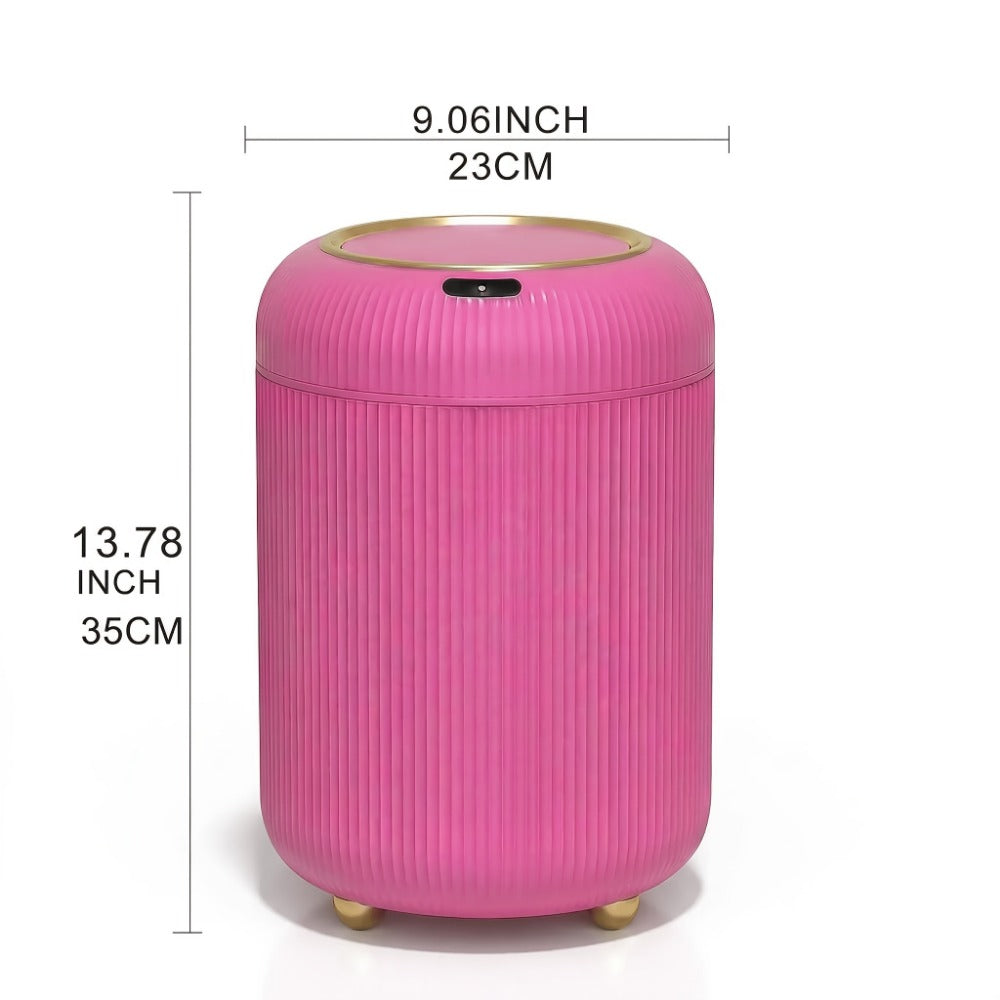 Touchless Smart Trash Can - Automatic Lid and Odor-Sealing Design