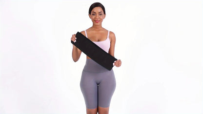 Women Waist Trainer Bandage Wrap Sauna Belt Long Torso Tummy Wraps Belly Body Shaper Waist Trimmer Belt