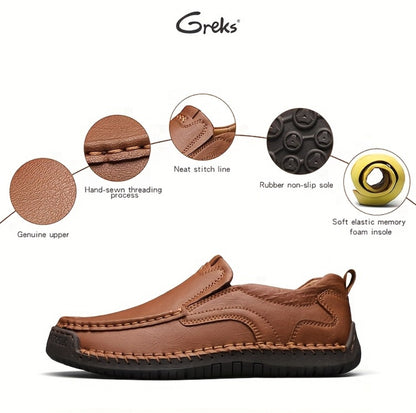 Men's Loafers & Flats - Cushioned Comfort Slip-On for Outdoor & Travel 677989