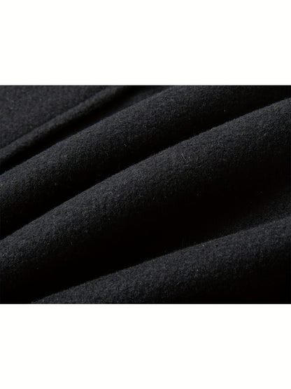 Men's Versatile Fleece Single-Breasted Coat