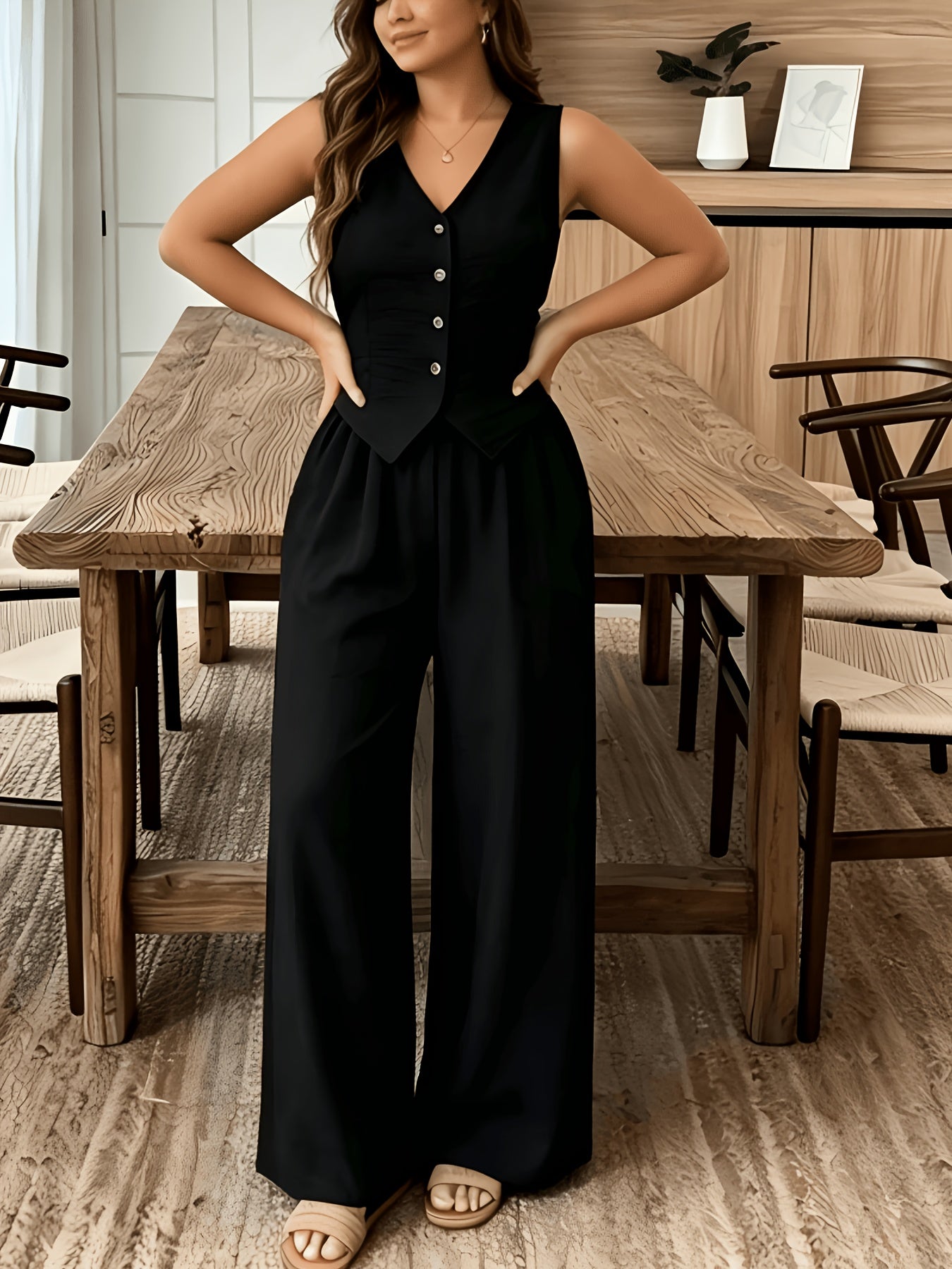Women's Black Pants - product view 13
