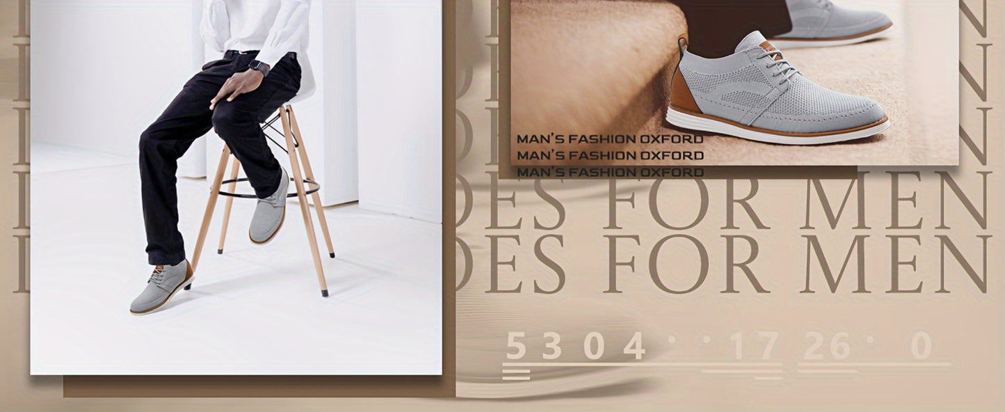 Men's Dress Shoes & Oxfords - Breathable Mesh Lightweight for Everyday Wear 334501