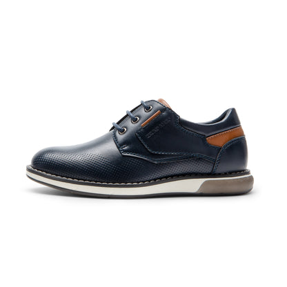 Boy's Lightweight & Anti-Slip Casual Dress Oxford Comfortable, Breathable and Durable Uniform Formal Fashion Sneaker Shoes