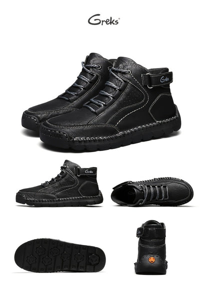 Men's Boots - Lightweight Slip-On for Everyday Wear 413541
