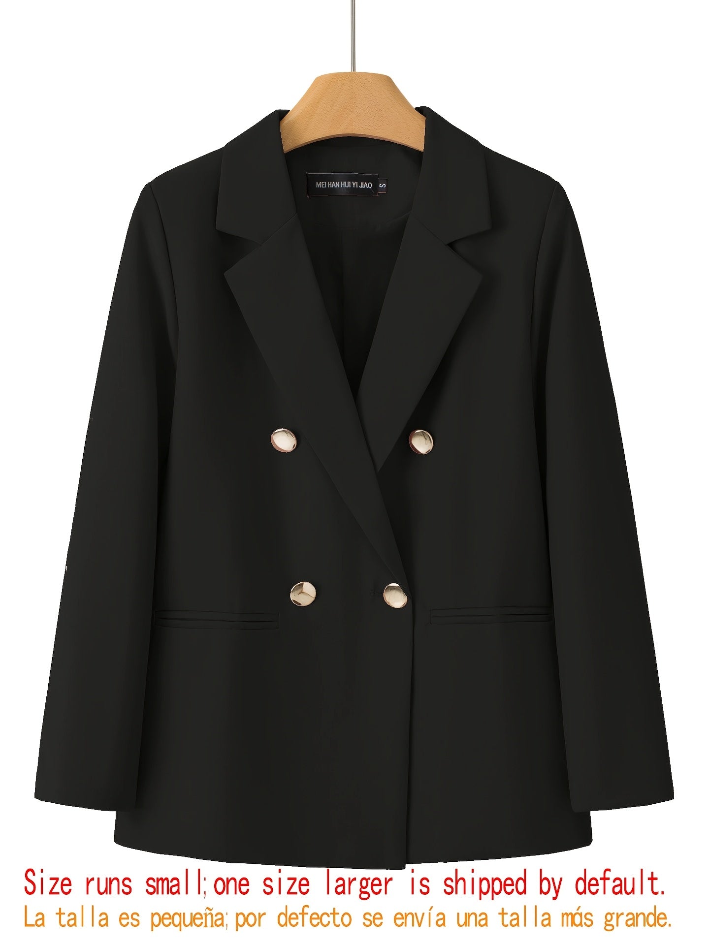 2026 Spring/Autumn Women'S Double-Breasted Blazer
