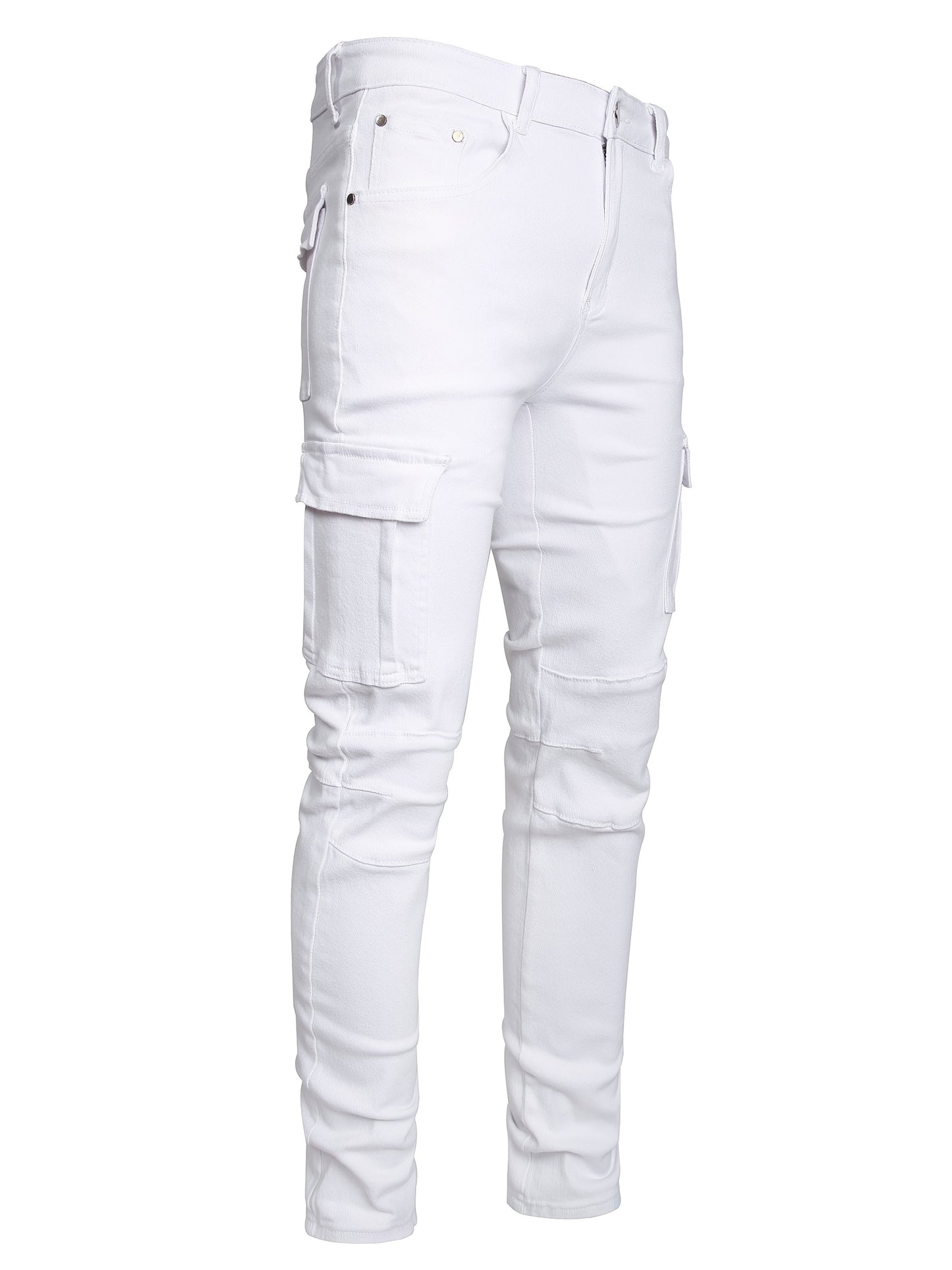 Men'S Slim Fit Jeans Stretch Ripped Skinny Jeans for Men, Fashion Straight Leg Comfort Flex Waist Casual Pants