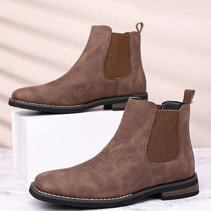 New  Boots Commuting Shoes Slip-on Men's Shoes - Soft Sole High-top, Free Style, Two Colors