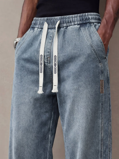 Men's Relaxed Fit Jeans - Classic Wash Clean Finish Everyday