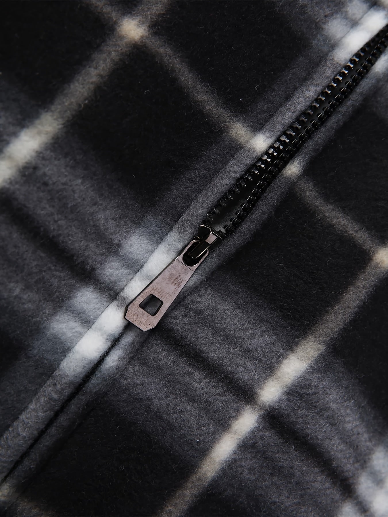 Men's Heavyweight Sweater Hooded Jacket - Full Zip Thick Snow Mountain Lined Flannel Plaid Shirt with Pockets, Casual Style, Perfect for Autumn and Winter, Hooded Collar, Regular Fit, Plaid Pattern, Men's Jacket