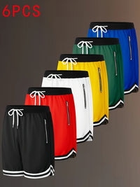 Black + Red + White + Yellow + Green + Blue