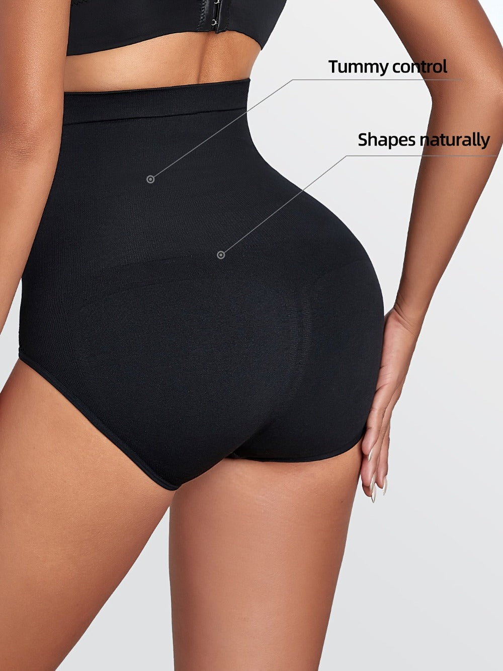 Women's High-Waist Shapewear Briefs - High-Waist Fit 478053