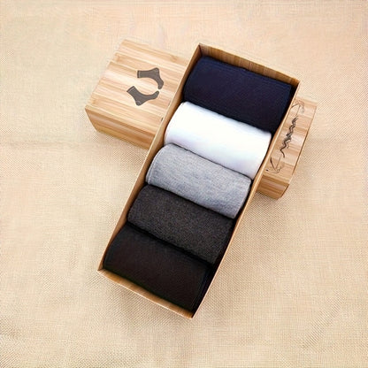 Men's Everyday Compression Socks - 5-Pair Pack