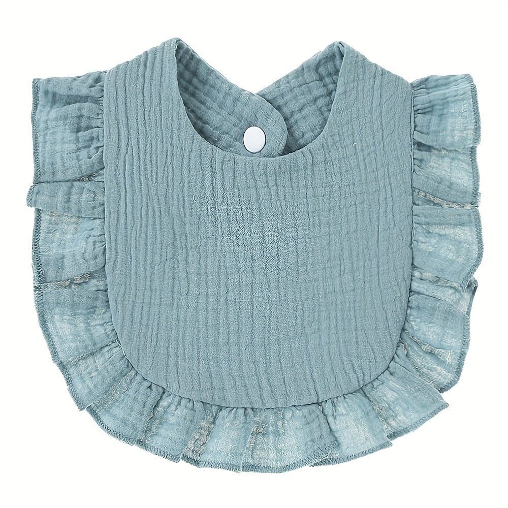 Baby Bib - 7-pack Adjustable Muslin Soft