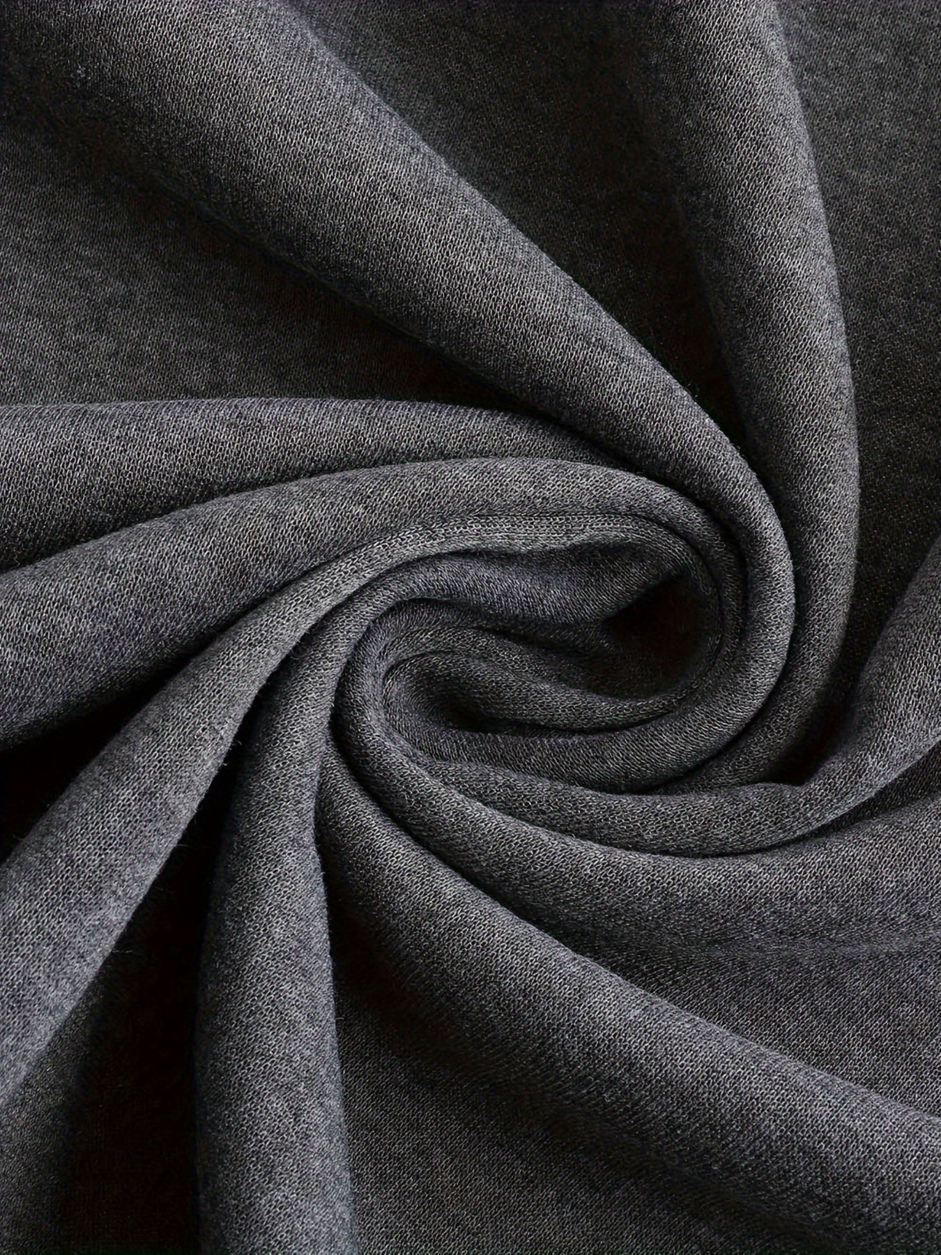 Men's Dark Gray Polyester Jacket - product view 15
