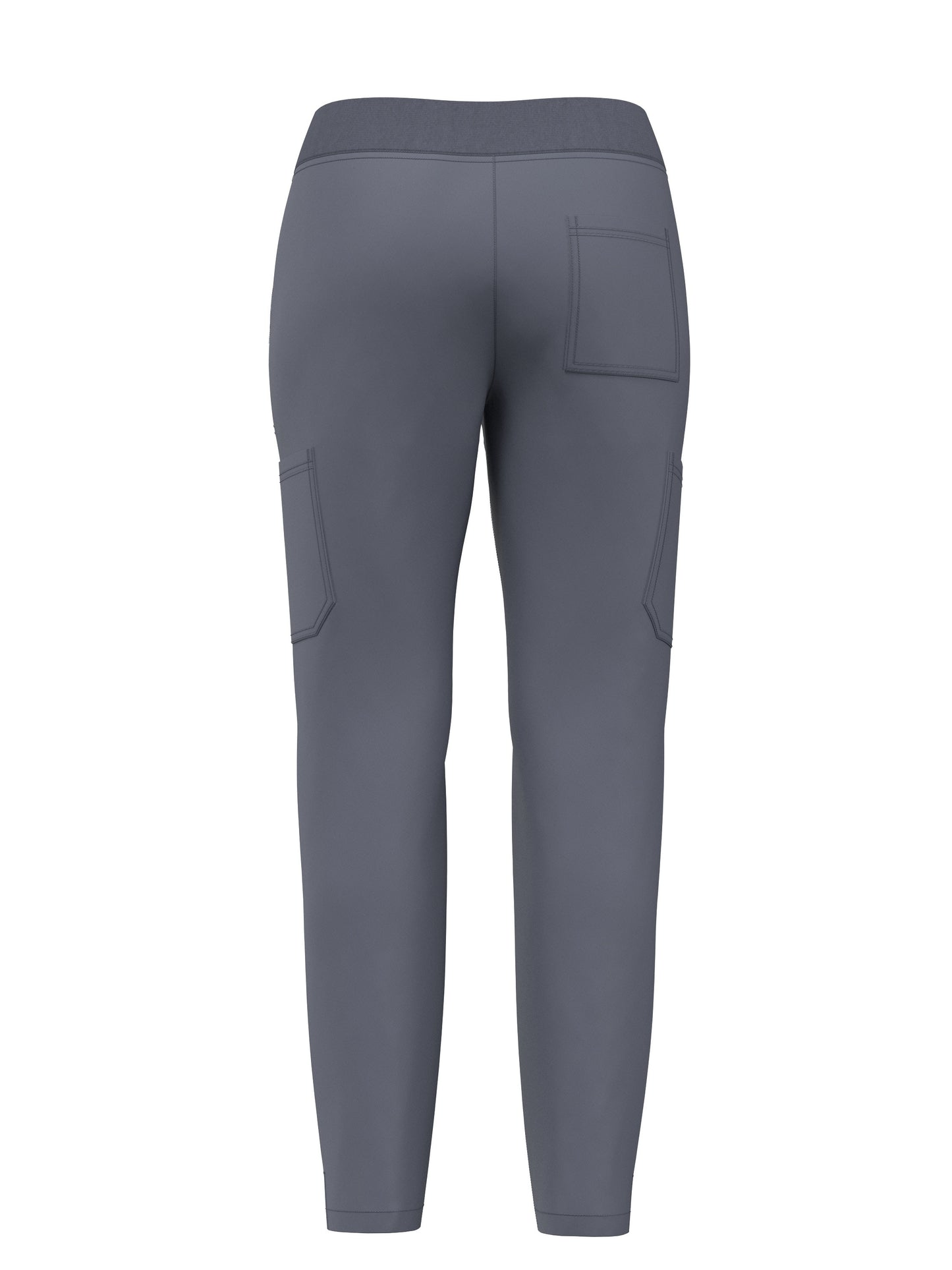 Women's Scrub Pants Set, Elastic Breathable Polyester Spandex Blend, V-Neck Short Sleeve with Pocket, Solid Color, for Work