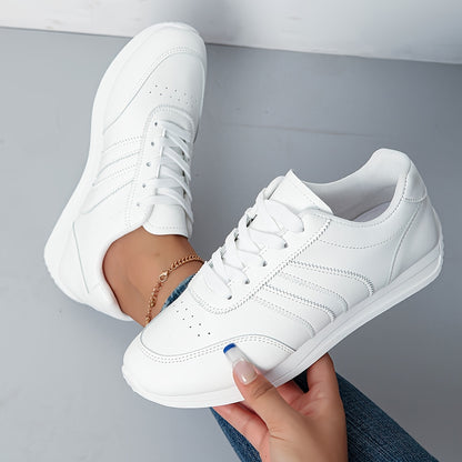 Sneakers, Women's New Casual Sports Shoes with Thick Sole And Round Toe Straps, Fashionable And Comfortable to Wear, Versatile And Oversized Women's Shoes