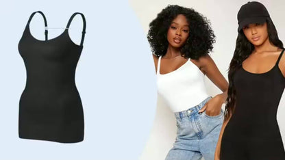 3pcs-Womens Shapewear for Women Tummy Control Tank Top Body Shaper Seamless Compression Camisole Tops, Suitable for Daily Outfits, Shopping, Dates, Parties, And Various Festival